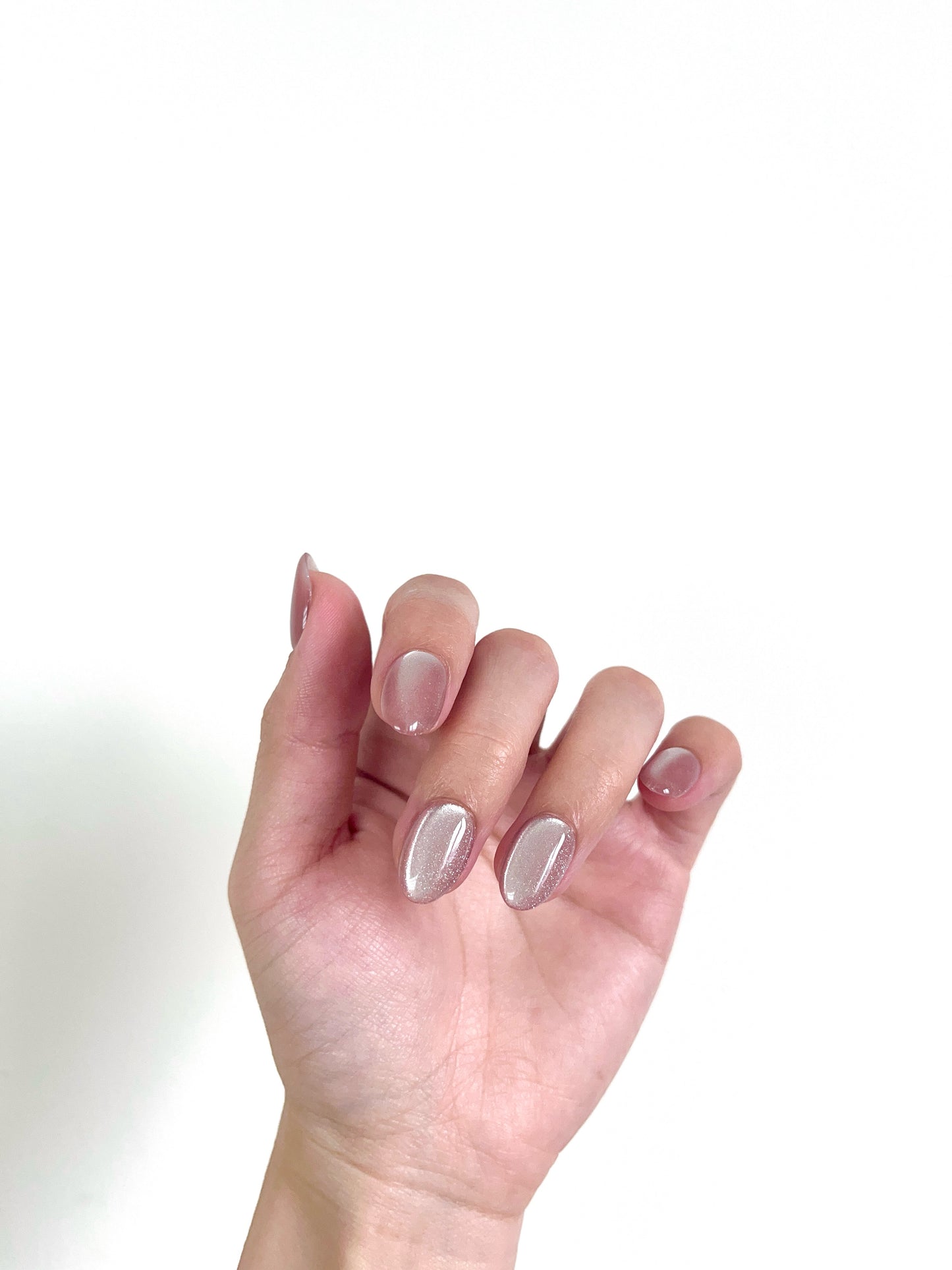 Clear Cateye (short oval)